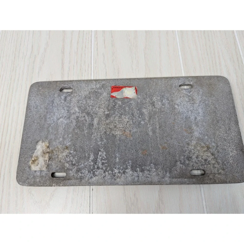 NC State University alumni Pewter Metal license plate
